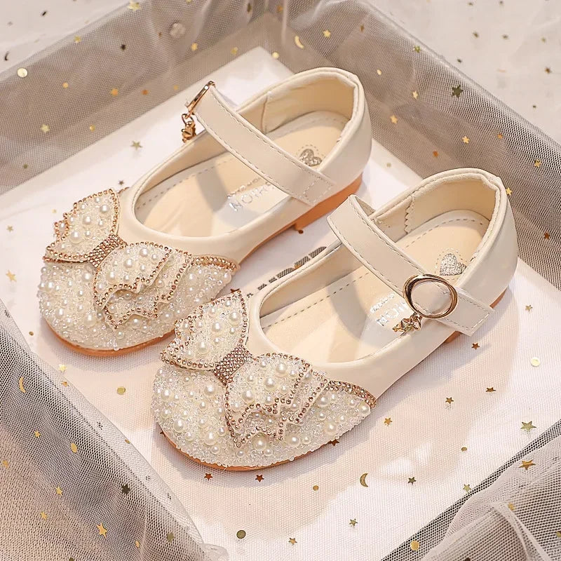 Girls Fashion Rhinestone Toddlers Shoes