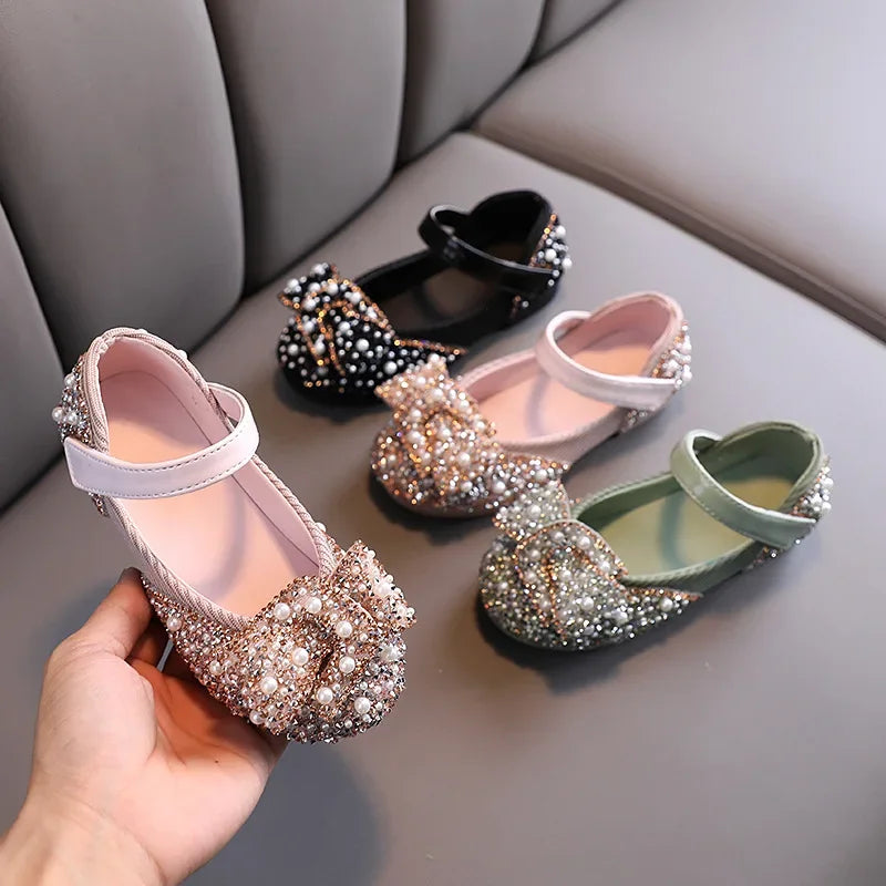 Baby Girls Rhinestone Flat Sandals
