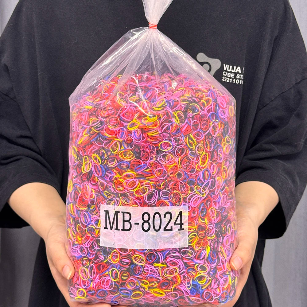 Girls Elastic Disposable Hair Bands