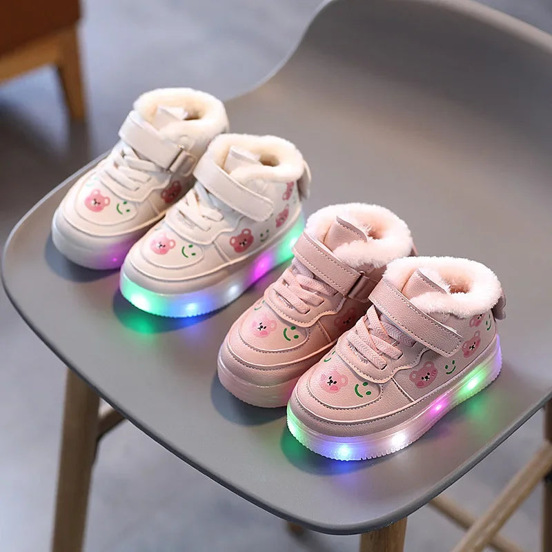 Non-slip LED High Top Sport Shoes