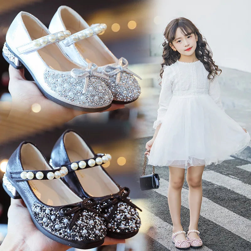 Little Girl's Crystal Flash Sandals