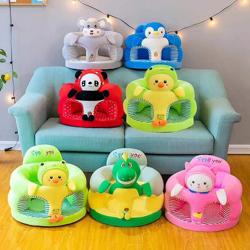 Cute Baby Sofa Support Seat Cover