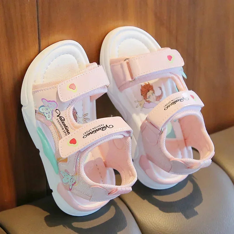 Children Gladiator Cartoon Soft Sandals