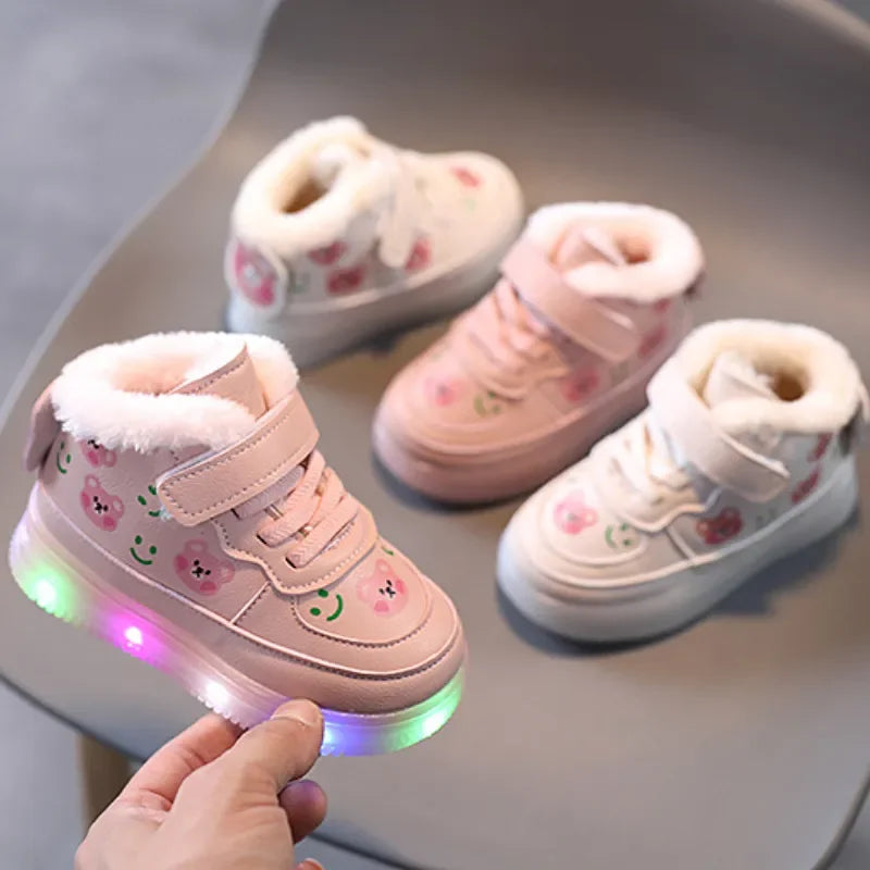 Non-slip LED High Top Sport Shoes