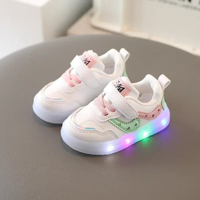 Tenis Children LED Glowing Shoes