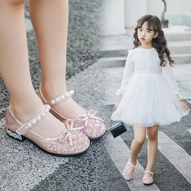 Little Girl's Crystal Flash Sandals