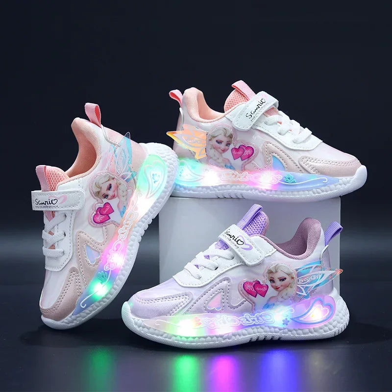 LED Colorful Lighted Kids Shoes