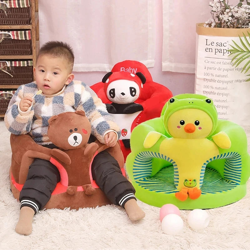 Cute Baby Sofa Support Seat Cover