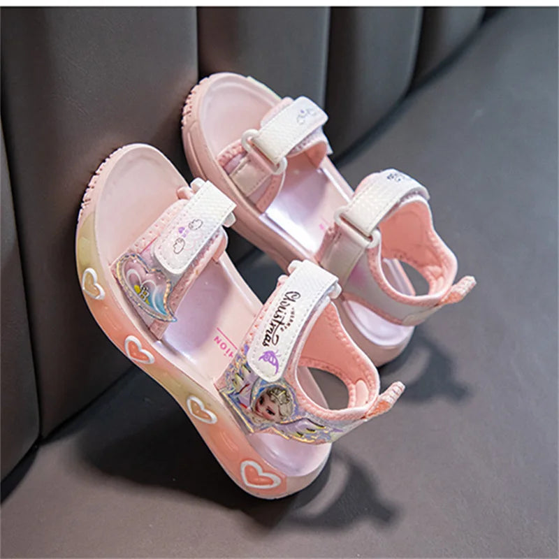 Summer Kids Pink Purple Beach Sandals