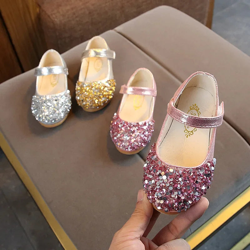 Spring Autumn Sequins Flats Shoes