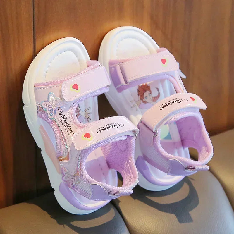 Children Gladiator Cartoon Soft Sandals