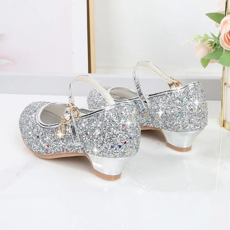 Princess Kids Shining Flats Shoes